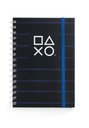A5 linajkový zápisník, 160 strán, Playstation