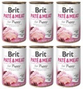 Brit Pate&Meat Puppy 6x400g