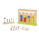 TOOKY TOY Logická hra Časované puzzle farieb 30 vzorov 18 ks.