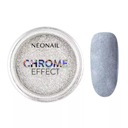 Neonail Chrome Effect Silver púder na úpravu nechtov