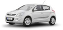 Bočné lišty Hyundai i20, 2009-2012, 5 dverí.