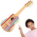 hudobný nástroj klasická gitara pre deti 6-strunová dúhová