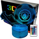 Manchester City Football 3D LAMP LED nočná lampa