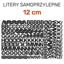 Samolepiace písmená 255 znakov - 12cm