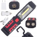 Dielenské garážové svietidlo 3v1 LED COB batéria s magnetom + háčik