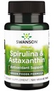 Swanson BIO SPIRULINA ASTAXANTHIN 120 tab