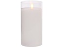 LED SVIEČKA v sklenenom puzdre Svietnik 15 cm
