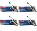 4x zapaľovacia sviečka DENSO U24ESR-N, Yamaha FZS600, 98-03