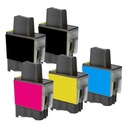 5x ATRAMENTY pre tlačiareň BROTHER LC900 DCP110C DCP115C