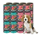 DOLINA NOTECI RAFI JUNIOR pre psov MIX Šmak 24x400g