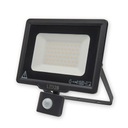 LED reflektor so senzorom 50W 4000K ČIERNA