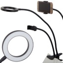 Stolná lampa s držiakom na klip a 24 LED diódami