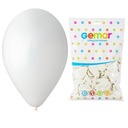 GEMAR White Classic Pastel Balloons Macaroons 30 cm - 100 ks