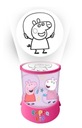 LED lampa s projektorom PEPPA PIG PIG