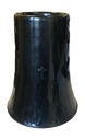 Náhrobná váza 28cm ČIERNA