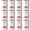 BRIT Mono proteín jahňacina pre psa SET 12x400g