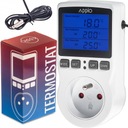 ELEKTRONICKÝ TERMOSTATOVÝ REGULÁTOR Teploty 230V Zásuvka