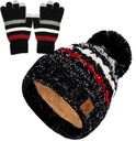 Teplý zimný set čiapka + rukavice