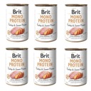 BRIT MONO PROTEIN morka so sladkými zemiakmi 6x400g