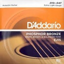 Struny pre akustickú gitaru D'Addario EJ15 10-47