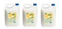 3 x Attis 5l SOAP SET Biele, Dalikatne pre dávkovač, s glycerínom