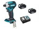MAKITA DTD171 NÁRAZOVÝ SKRUTKOVAČ 18V ​​2x5Ah 4 prevody