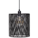 STROPNÉ SVIETIDLO ČIERNA KOVOVÁ LAMPA Loft 24x31