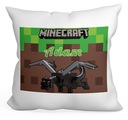 VANKÚŠ MINECRAFT DARČEK PRE DIEŤA + MENO