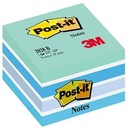 POST-IT SAMOLEPIACA KOCKA, MODRÁ AKVAREL