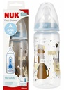 NUK fľaša FC+ Cat&Dog 300ml. cumlík 6-18m M