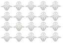 20x SPRINTER CRAFTER BOČNÝ STRIP PIN