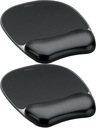 FELLOWES GEL BLACK PODLOŽKA pod myš x 2 ks