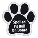 Magnety na psie labky - Zlomený pitbull na