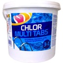 CHLOR MULTI TABS 3v1 BAZÉNOVÉ TABLETY 3kg GAMIX