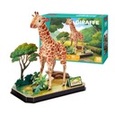 3D puzzle Žirafa Cubic Fun 43 dielikov Dante