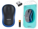 Bezdrôtový Logitech M185 910-002239 modrý