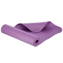PODLOŽKA NA JOGA FITNESS na cvičenie s popruhmi HRUBÝ 1 cm, pohodlná
