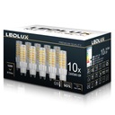 10X G9 LED žiarovka 10W = 85W teplá neutrálna studená Premium LEDLUX nebliká