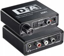 DIGITÁLNY NA ANALOGOVÝ koaxiálny toslink DAC RCA 3,5 mm