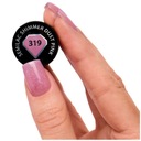 Hybridný lak na nechty SEMILAC 319 Shimmer Dust Pink