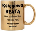 ZLATÝ HRNČEK, LESKLÝ DARČEK PRE ÚČTOVNÍČKU + MENO