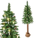 UMELÝ VIANOČNÝ STROMČEK VYSOKÝ BOROVICA 220 CM 3D