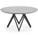 Veľký okrúhly jedálenský stôl GUSTUM Grey Marble