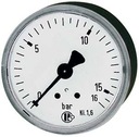 Pružinový tlakomer 40mm 0-4bar 1/8'' zadný