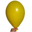 Pastelové ŽLTÉ BALÓNY 10'' balón GEMAR 100x