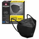 40x ffp2 Opharm antivírusové masky čierne