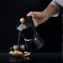 Prírodný tlakový kávovar čierny 300 ml AMBITION