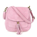Dámska kožená kabelka Suede retro messenger bag