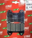 PREDNÉ BRZDOVÉ DESTIČKY TRW LUCAS BMW F800 S,ST,ABS 06-12