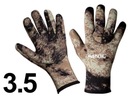 SEAC CAMO 3,5 neoprénové plavecké rukavice XXL b
